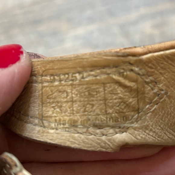 Josef Seibel Women's Brown Perforated Flats - Picture 4 of 4